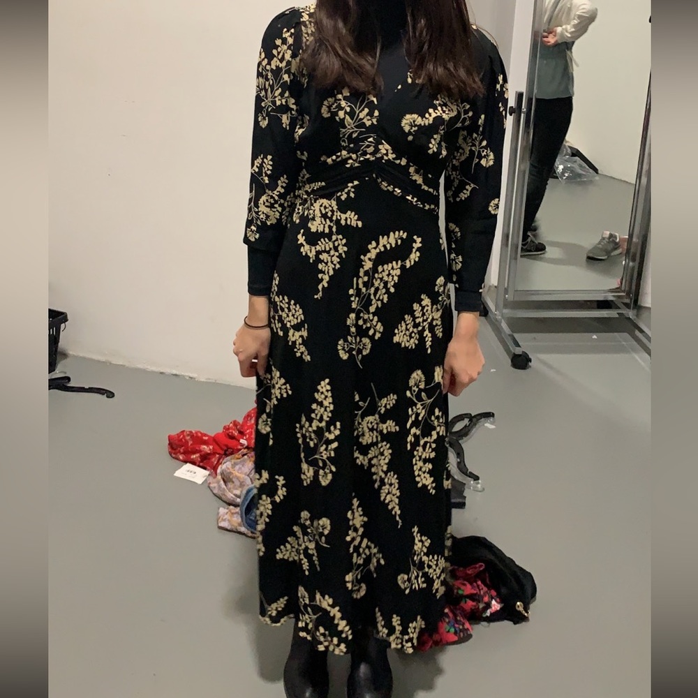BASH MIDI DRESS
